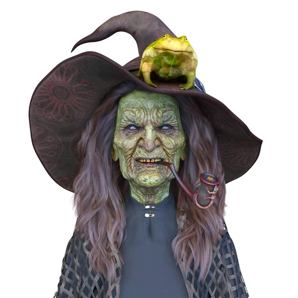 Rendering Monster Witch — Stock Photo, Image