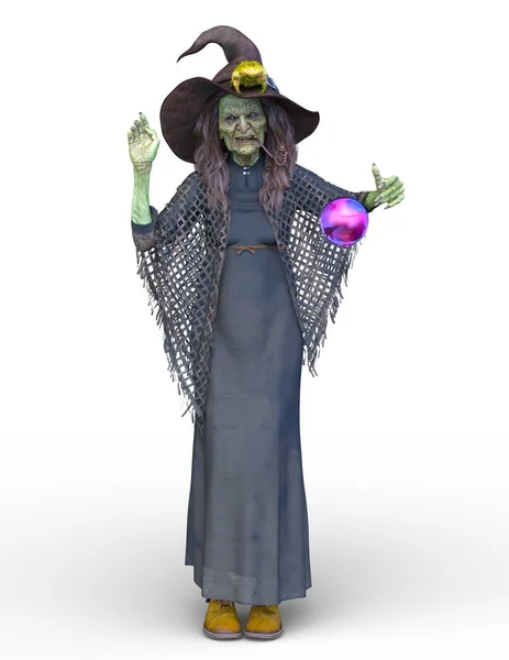 Rendering Monster Witch — Stock Photo, Image