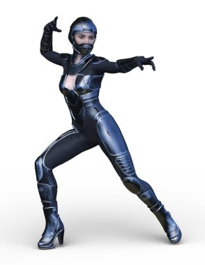 3D cg işleme kahraman