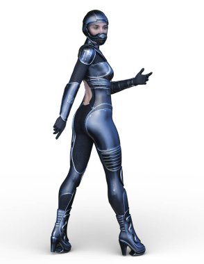 3D cg işleme kahraman