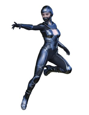 3D cg işleme kahraman