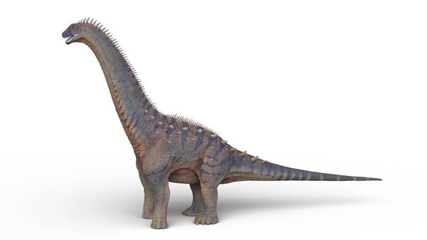 3D CG rendering of Dinosaurs