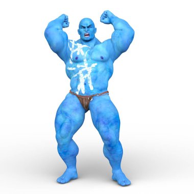 3D cg işleme hiper kahraman