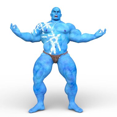 3D cg işleme hiper kahraman