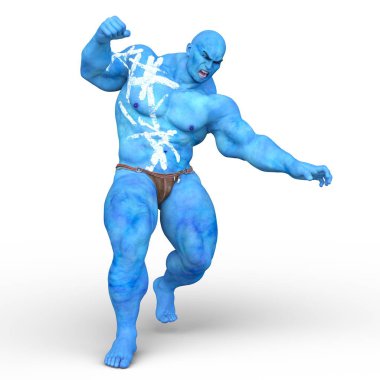 3D cg işleme hiper kahraman