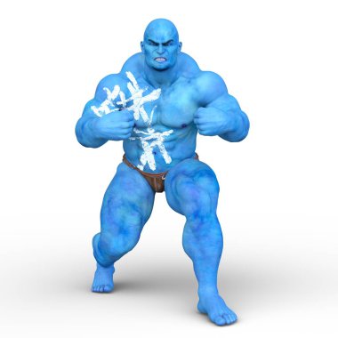 3D cg işleme hiper kahraman