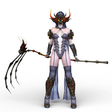 3D cg işleme karanlık kahraman