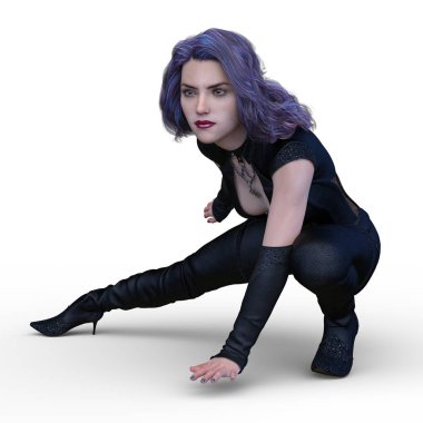 3D cg işleme kahraman