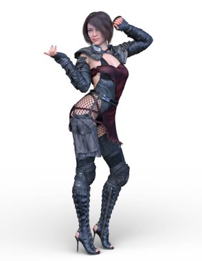 3D cg işleme kahraman