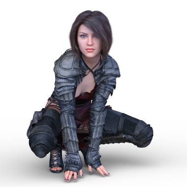 3D cg işleme kahraman