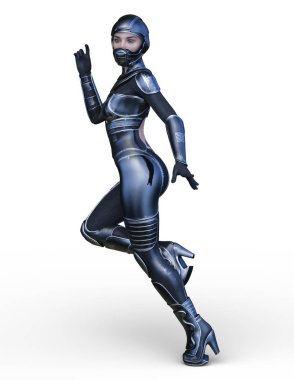 3D cg işleme kahraman