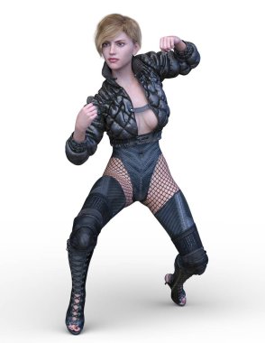 3D cg işleme kahraman