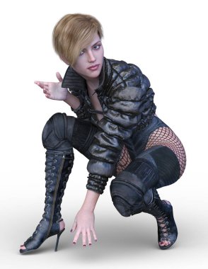 3D cg işleme kahraman