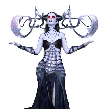 3D cg işleme karanlık kahraman