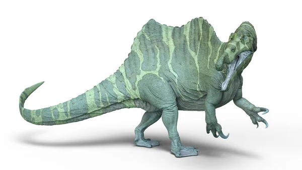 Рендеринг Динозавров — стоковое фото