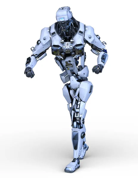 Rendering Robot — Foto Stock