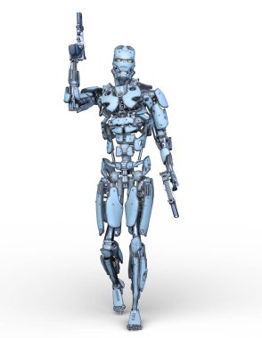 3d cg işleme robot