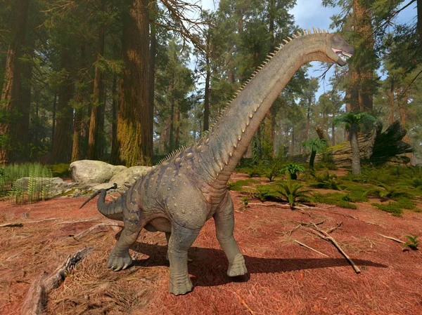 Рендерінг Динозаврів — стокове фото