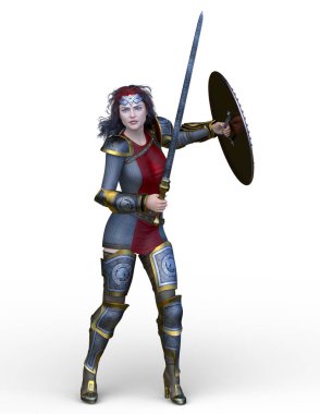 3D cg işleme seksi savaşçı