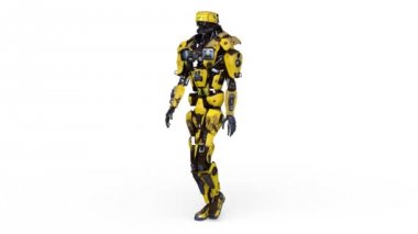 3d cg işleme robot