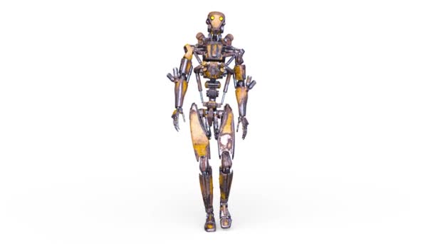 3D rendu 3D du robot 