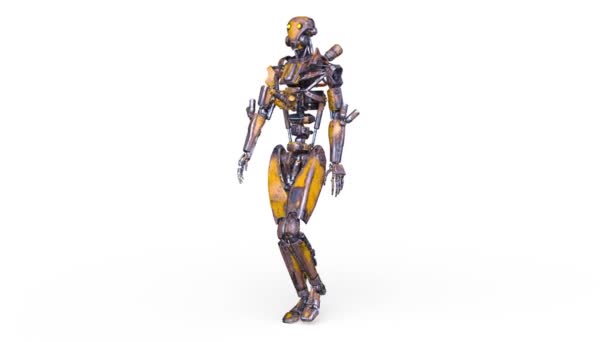 3D rendu 3D du robot 