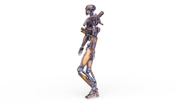 3D rendu 3D du robot 