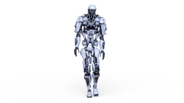 渲染的机器人 — 图库视频影像
