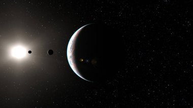 3D cg işleme alanı gezegenin. Bu görüntü bir şekilde döşenmiş tarafından Nasa unsurları.