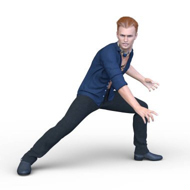 3D cg işleme kahraman