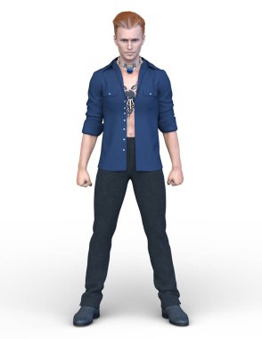 3D cg işleme kahraman