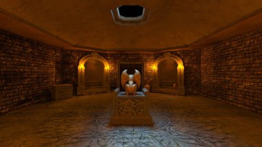 3D cg işleme antik kalıntıları
