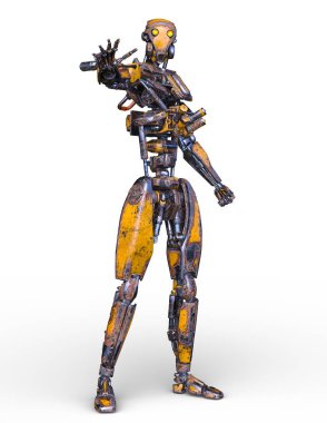 3d cg işleme robot