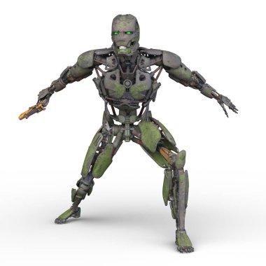 3d cg işleme robot