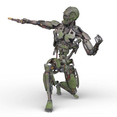3d cg işleme robot