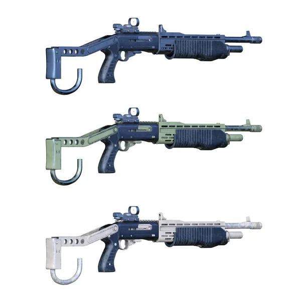 Representación Pistola — Foto de Stock