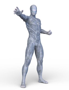 3D cg işleme kahraman