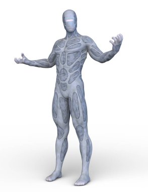 3D cg işleme kahraman