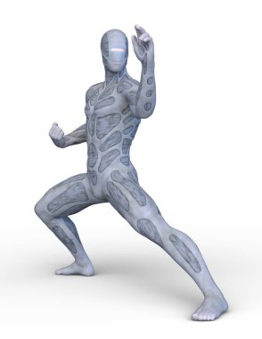 3D cg işleme kahraman