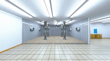 Duş 3d cg render