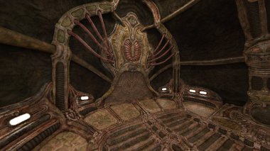 3D cg işleme antik kalıntıları