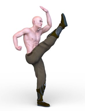 3D cg işleme kahraman