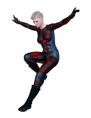 3D cg işleme kahraman