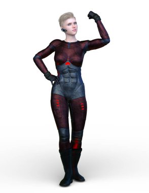3D cg işleme kahraman