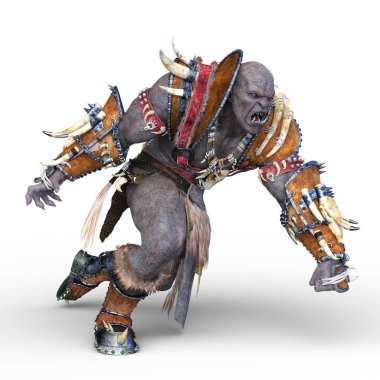 etnik adam 3D cg render