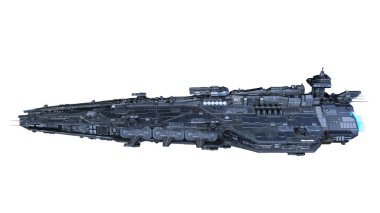 Uzay gemisi 3d cg render