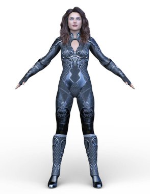 3D cg işleme kahraman