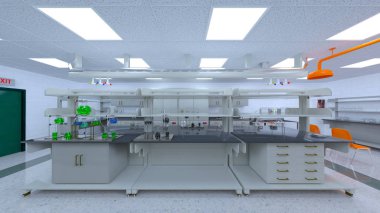 Bilim Oda 3D cg render