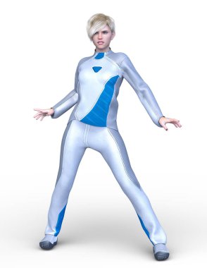 3D cg işleme kahraman