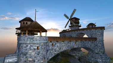 3D cg işleme ikamet